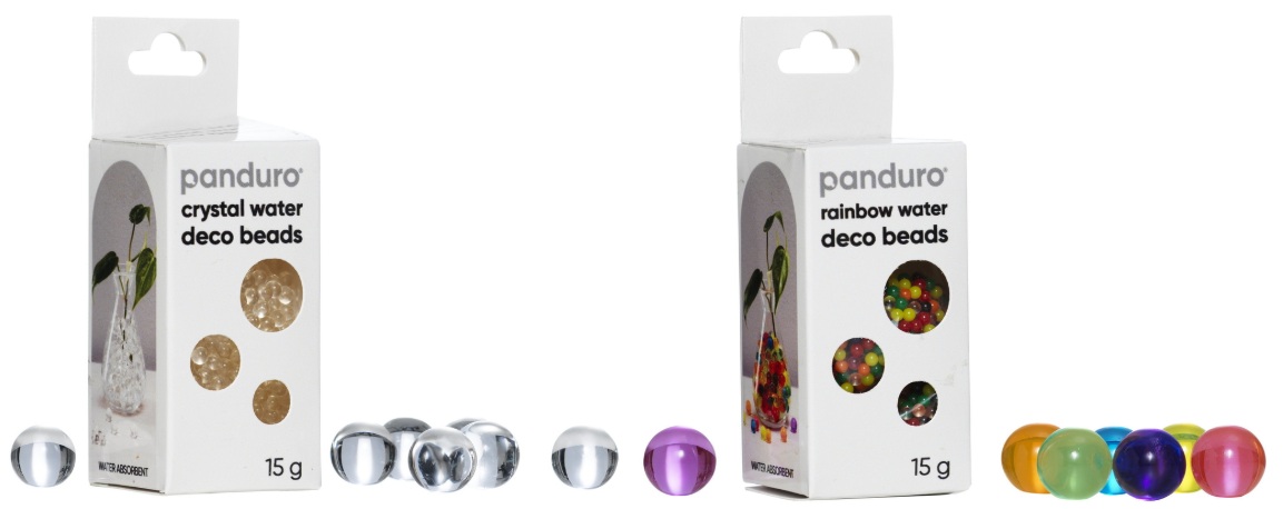 Rainbow water Deco beads