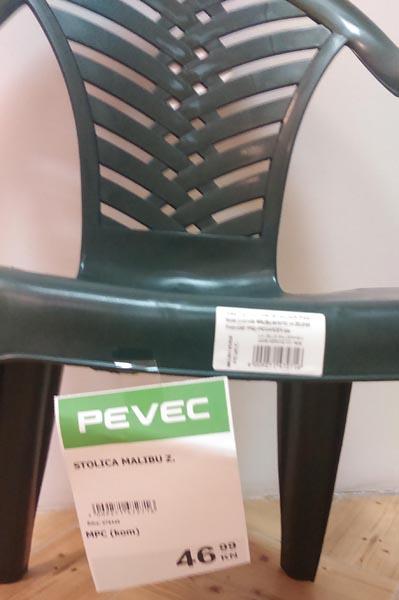 Plastic chair