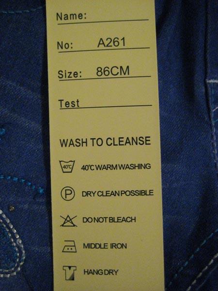 Girls' trousers