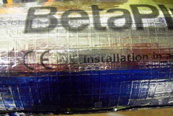 Photo of recalled product: Phenolic pipe section