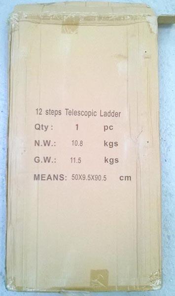 Aluminium ladder