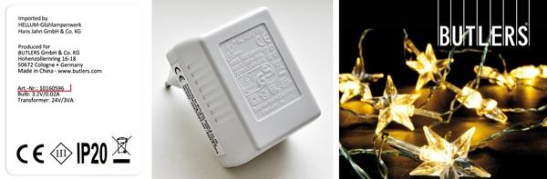 Photo of recalled product: Lighting chain