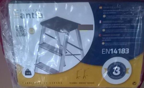Photo of recalled product: Escaleras