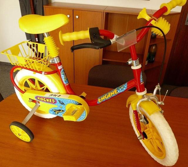 Photo of recalled product: Children's bicycle "Engine Rocket"
