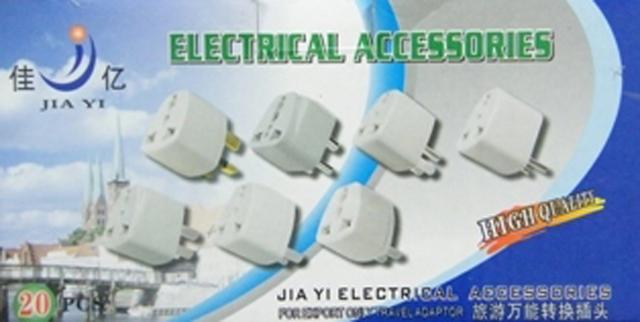 Travel plug adaptor"Electrical Accessories"