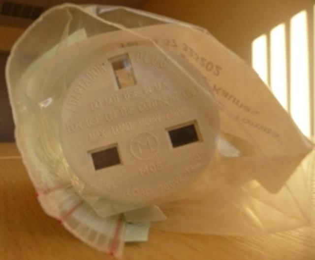 Photo of recalled product: Plug adaptor