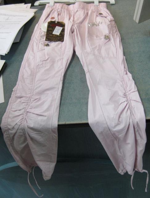 Photo of recalled product: Children’s trousers