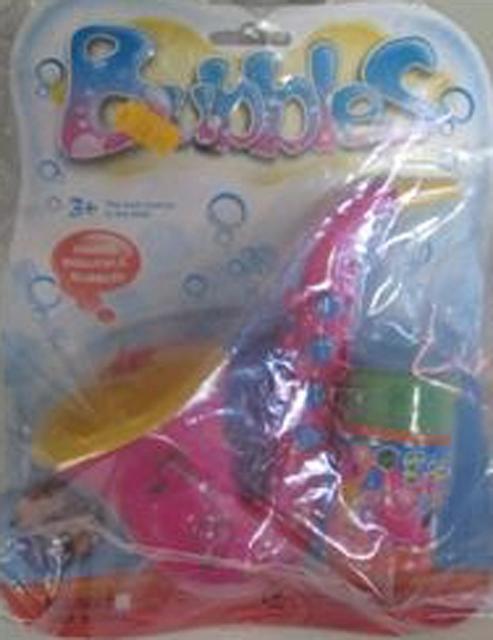 Photo of recalled product: Plastic Soap Bubble Gun "Bubbles"