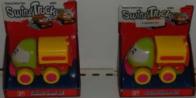 Photo of recalled product: Toy plastic car "Swing Truck"
