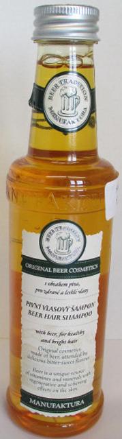 Photo of recalled product: Original Beer Cosmetics - Beer Hair Shampoo