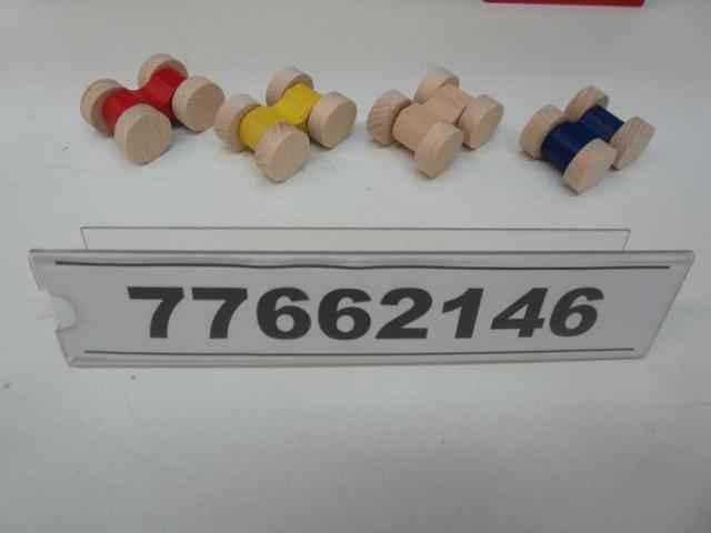 Toy wooden ramp
