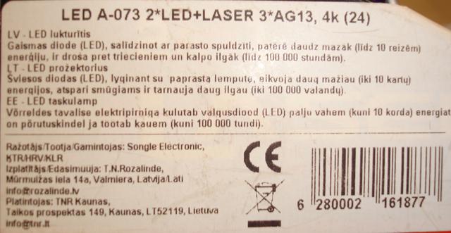 Laser pointers