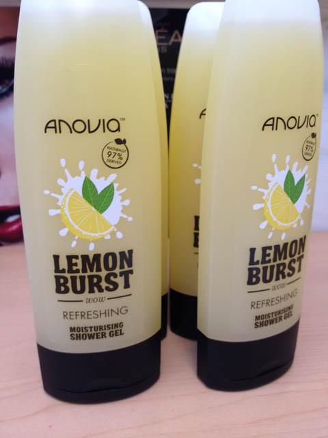 Photo of recalled product: Lemon Burst Refreshing moisturising shower gel