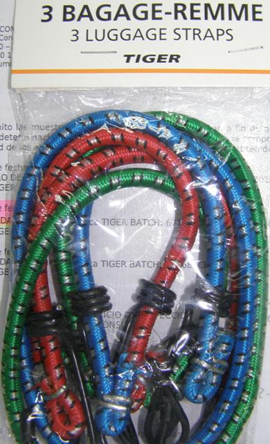 3 Bagage - remme (3 luggage straps)