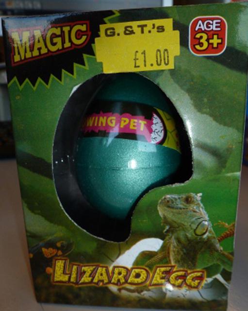 Photo of recalled product: Lizard Egg