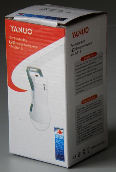 Photo of recalled product: Rechargeable LED Energy-saving lamp