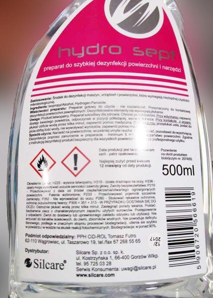 Disinfectant for surfaces and tools