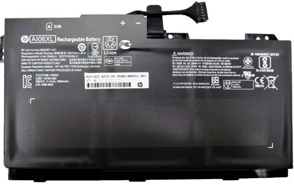 Battery pack for notebooks