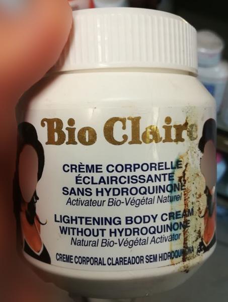 Photo of recalled product: Lightening body cream without hydroquinone