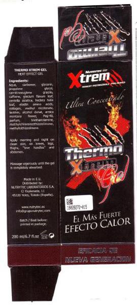 Fat burner gel