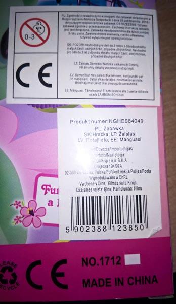 Plastic toy set