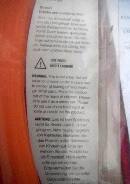 Anti-stress squeezable product