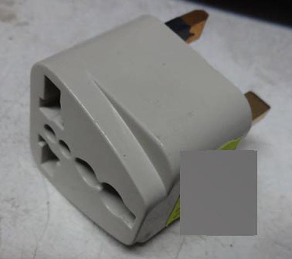 Photo of recalled product: Travel plug adaptor