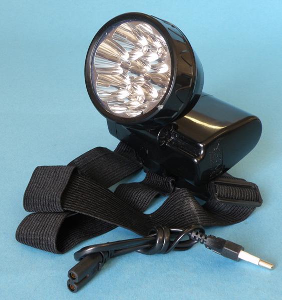 Rechargeable head torch