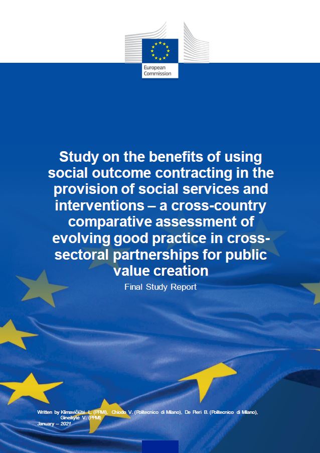 Study on the benefits of using social outcome contracting in the provision of social services and interventions