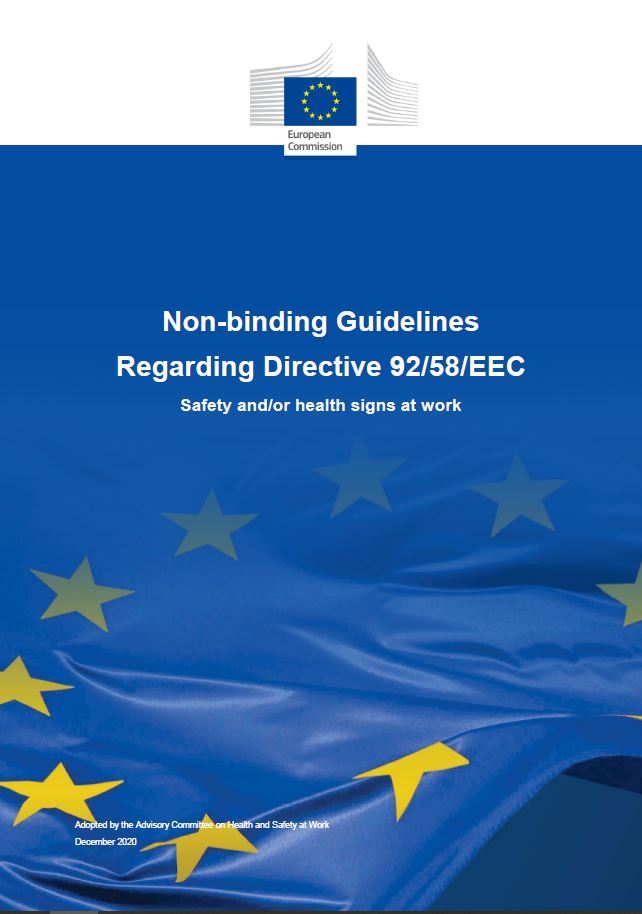 Non-binding Guidelines Regarding Directive 92/58/EEC - Safety and/or health signs at work