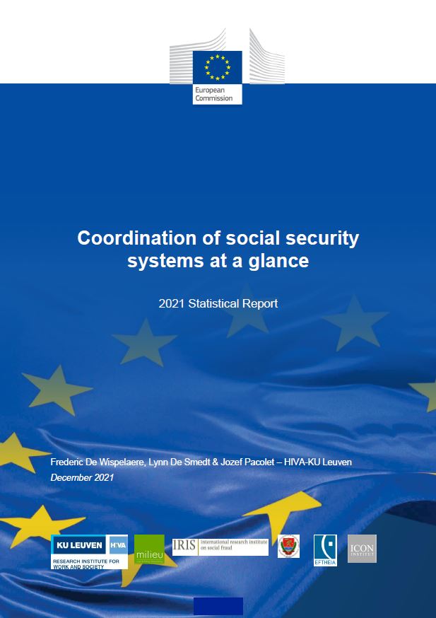 Coordination of social security systems at a glance - 2021 statistical report