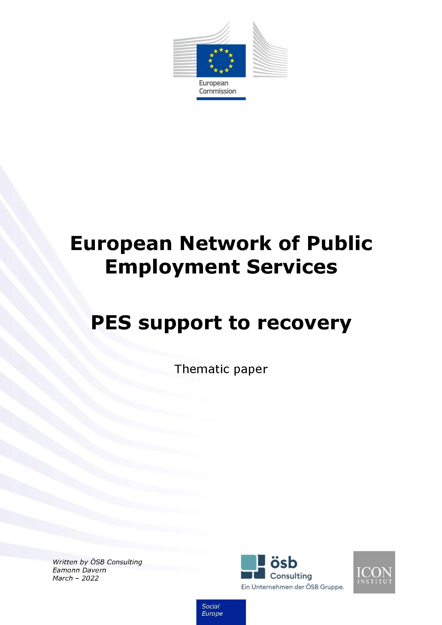 PES support to recovery
