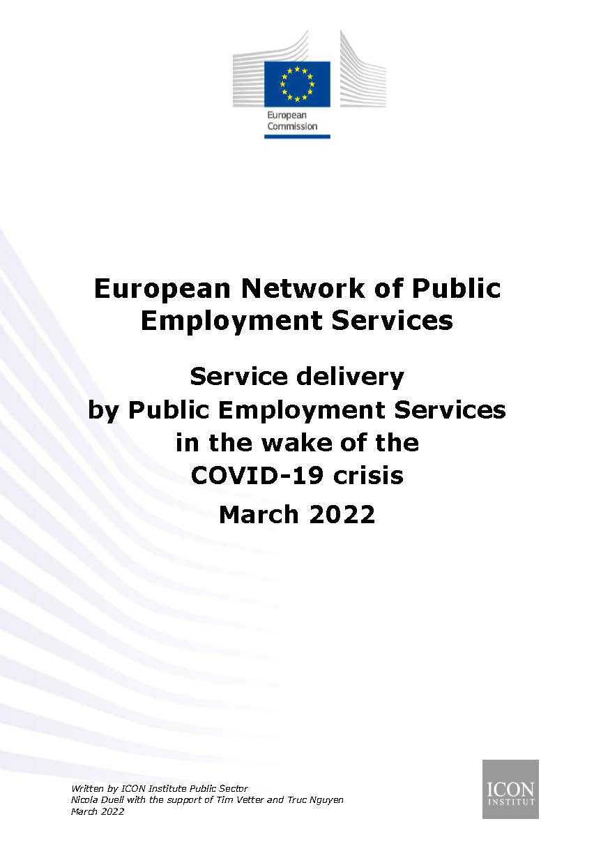 Service delivery by Public Employment Services in the wake of the COVID-19 crisis - March 2022