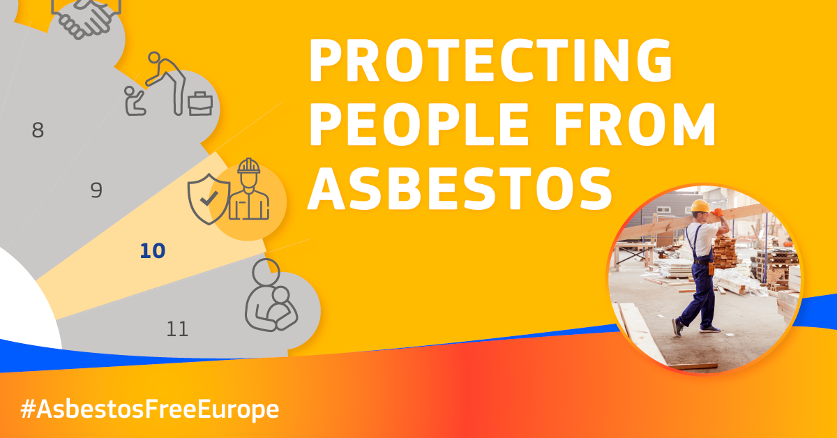 Visual on  #AsbestosFreeEurope