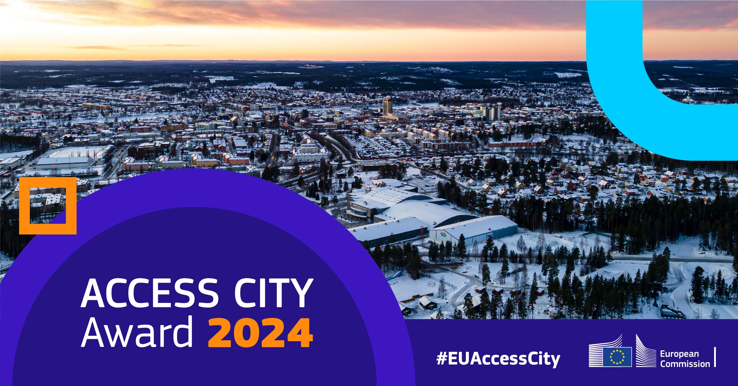  Access City Award 2023 Banner #EUAccessCity