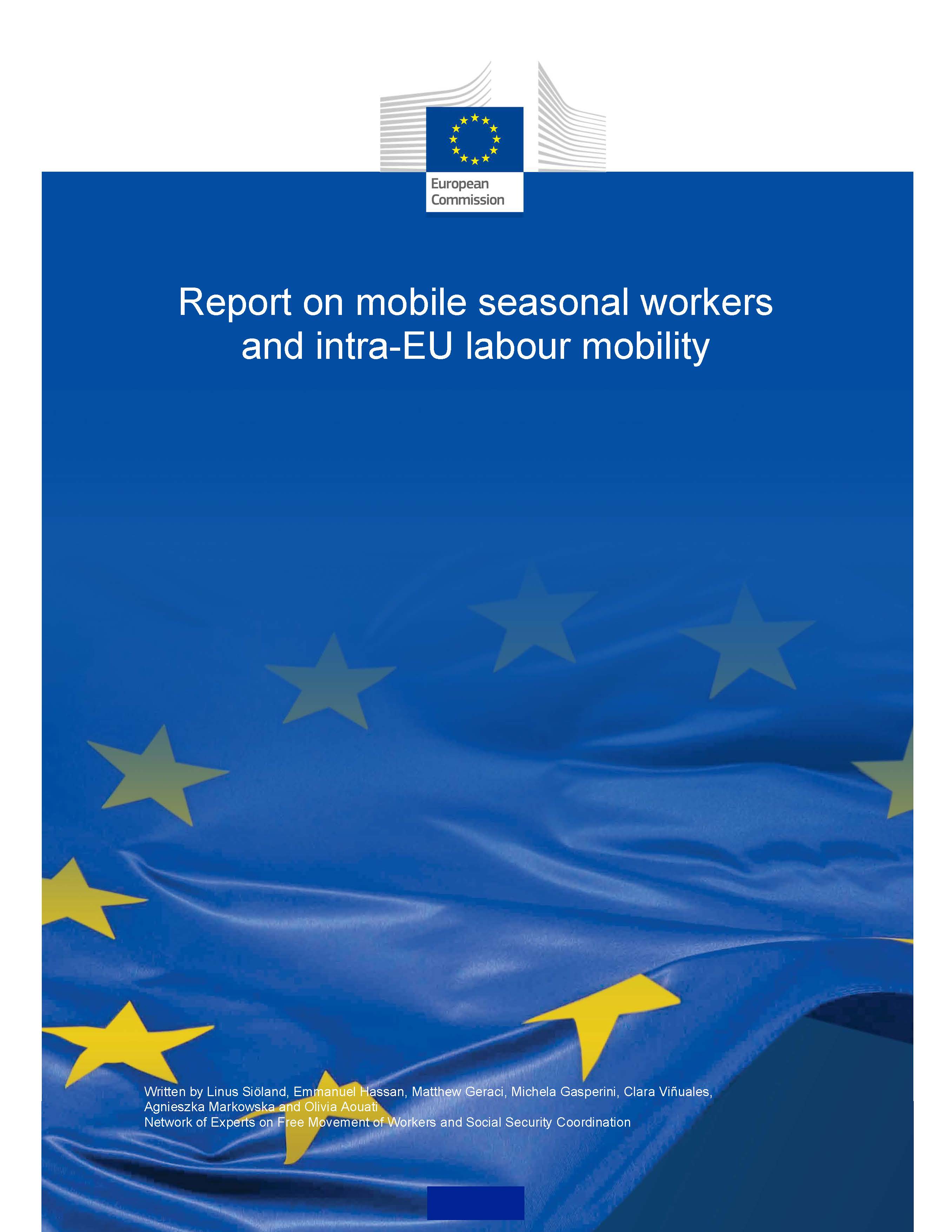 Report on mobile seasonal workers and intra-EU labour mobility
