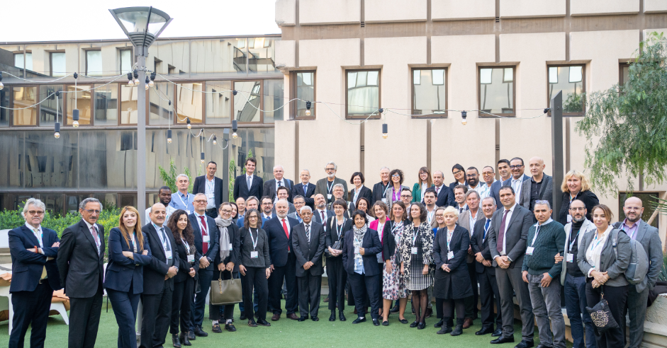 Picture of the participants  of the 5th Social Dialogue Forum of the Union for the Mediterranean in Marseille (France)