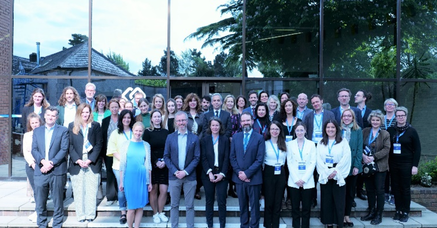 Photo group of the European Child Guarantee Meeting in Dublin