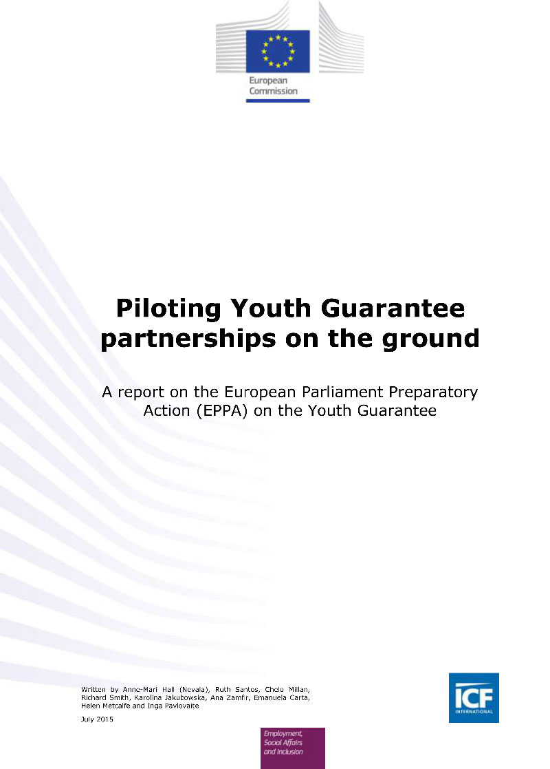 Report on the European Parliament Preparatory Action on the Youth Guarantee