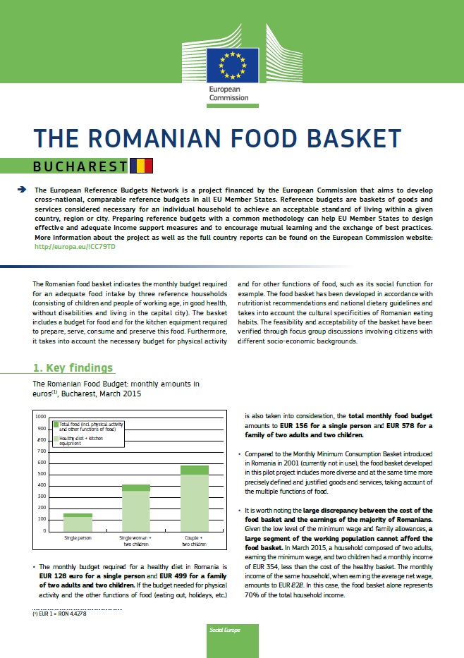 The Romanian food basket - Bucharest