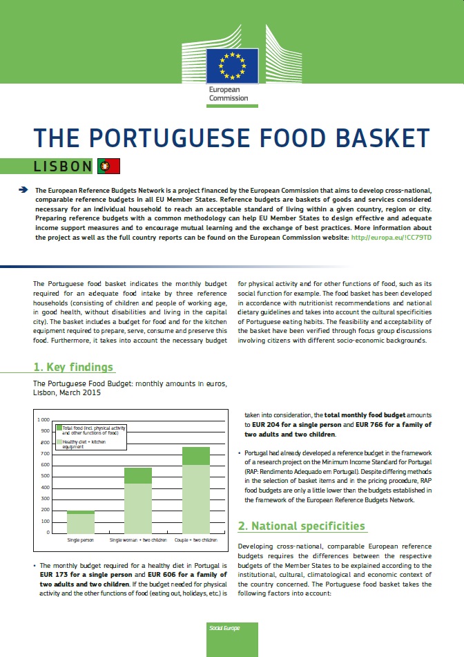 The Portuguese food basket