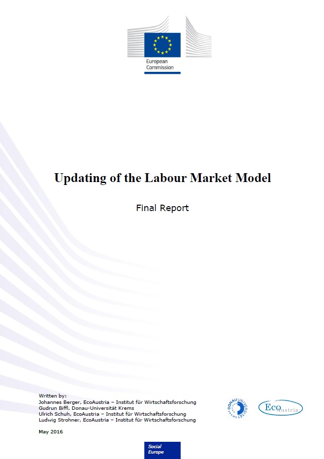 Updating of the Labour Market Model