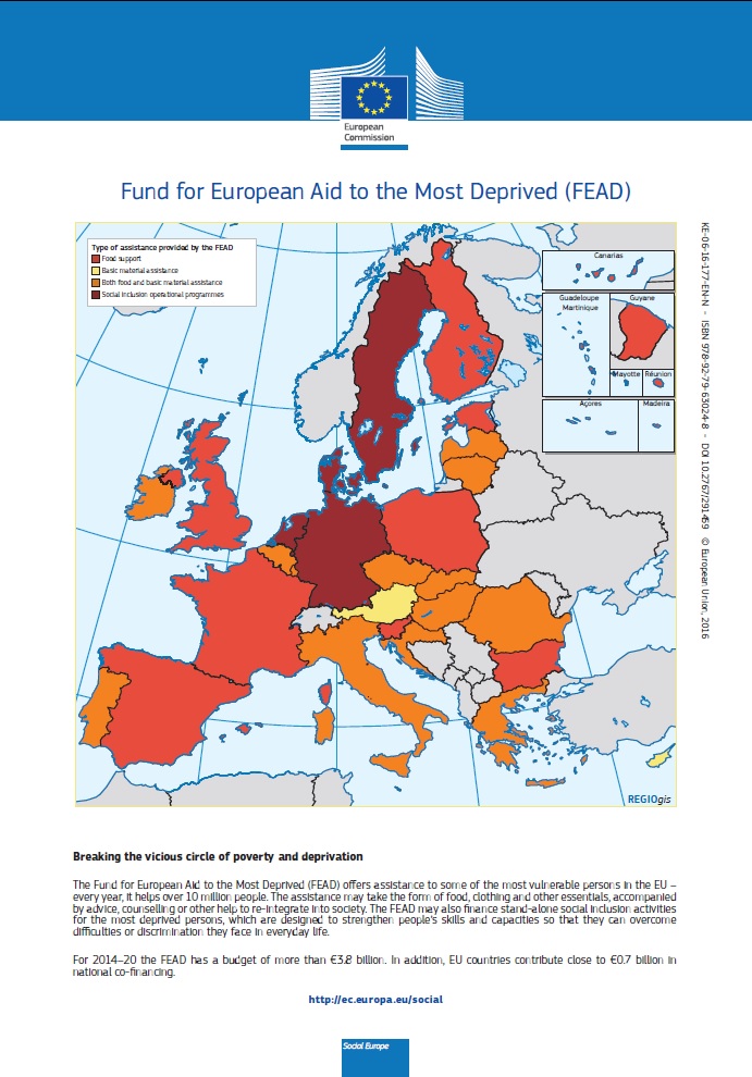 FEAD/Fund for European Aid to the Most Deprived - Edition 2016 - Poster