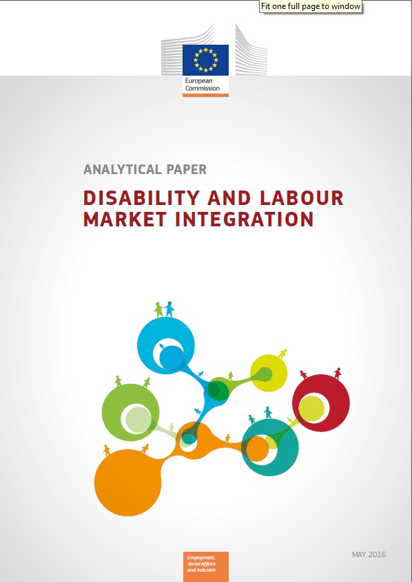 Disability and labour market integration