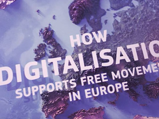 How digitalisation supports free movement in Europe
