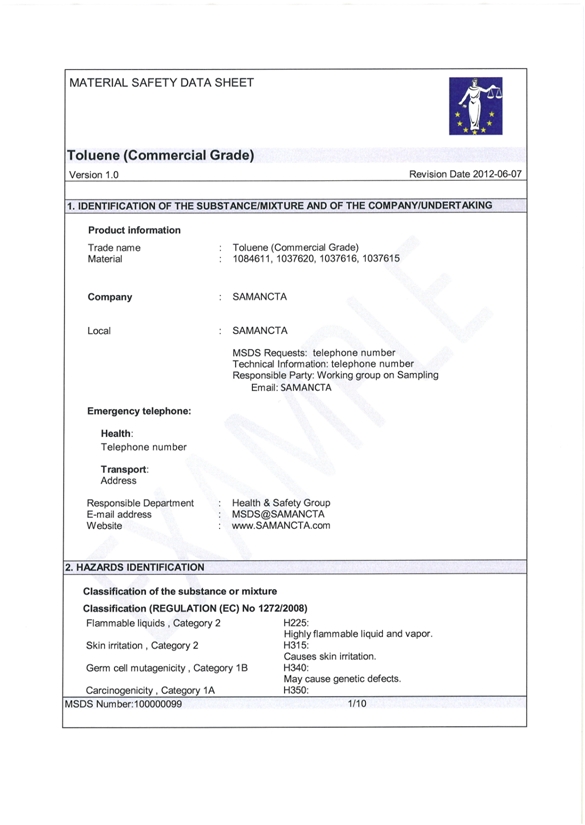 sampling data javascript in Appendix Sheet Data and Material Health C: safety: Safety